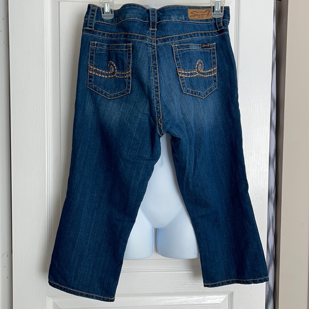 Plus Size Seven7 Crop Denim Jeans